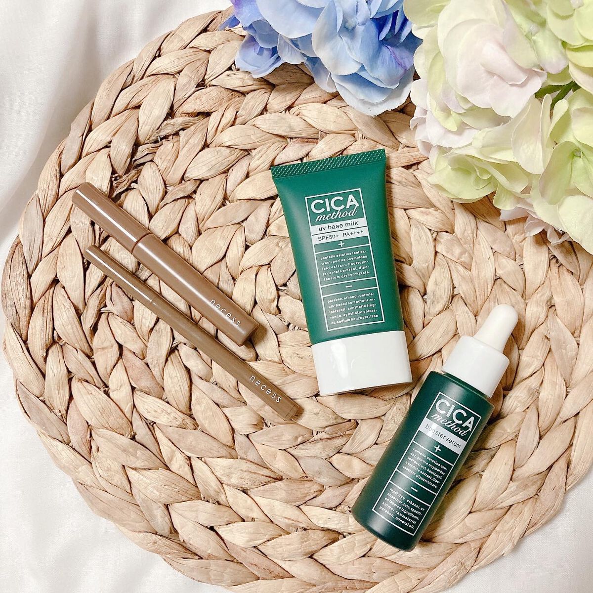 necess まゆ書き足し美容液ティント /コジット/眉ティントを使ったクチコミ（1枚目）