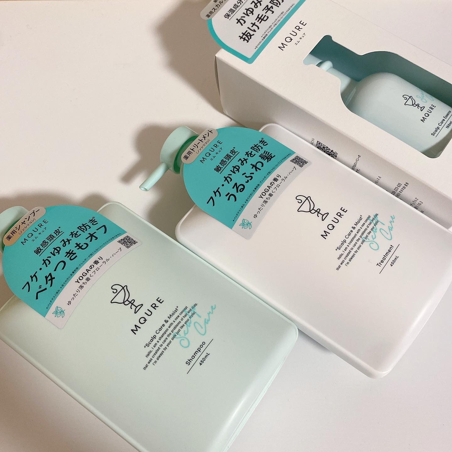 Scalp Care&Moist 薬用スカルプ＆モイストエッセンス/MQURE/頭皮ローションを使ったクチコミ（1枚目）