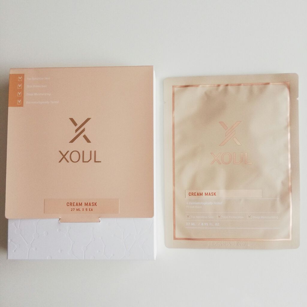 クリームマスク/XOUL/シートマスク・パックを使ったクチコミ(1枚目)