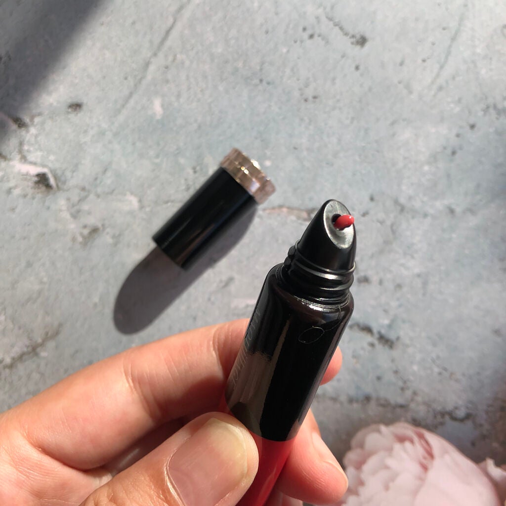 ドラマティックリップティント/マキアージュ/リップティントを使ったクチコミ(3枚目)