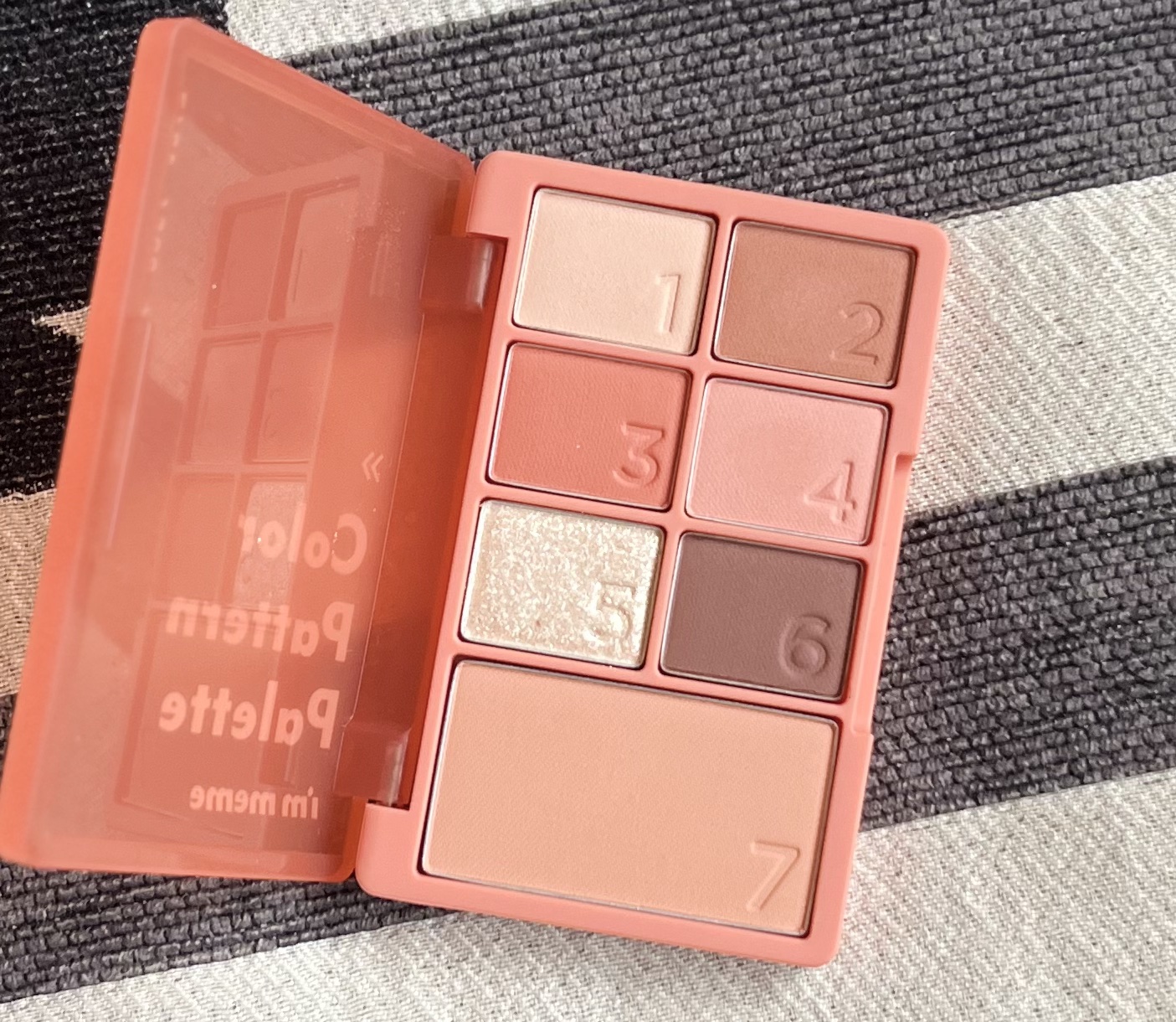 カラーパターンパレット/i’m meme/マルチパレットを使ったクチコミ（2枚目）