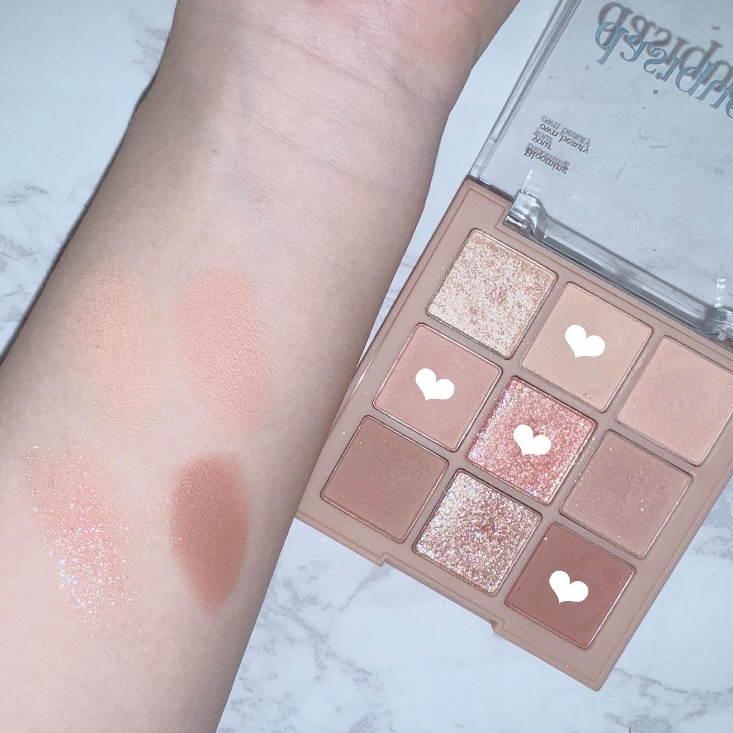 シャドウパレット/dasique/アイシャドウパレットを使ったクチコミ（2枚目）