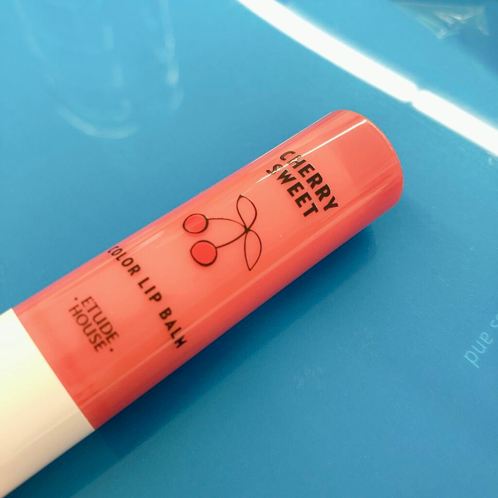 チェリースイート カラーリップバーム/ETUDE/口紅を使ったクチコミ(2枚目)