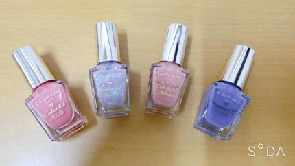 カラフルネイルズ/キャンメイク/マニキュアを使ったクチコミ(2枚目)