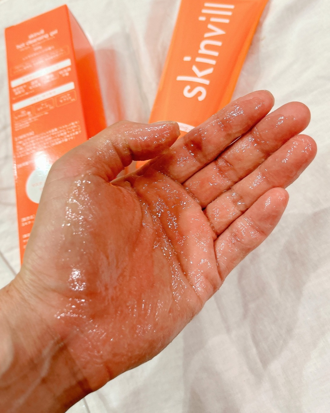 ホットクレンジングジェル/skinvill/クレンジングジェルを使ったクチコミ（3枚目）