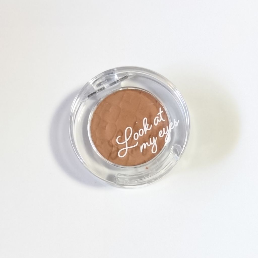 ルックアット マイアイ カフェ/ETUDE/単色アイシャドウを使ったクチコミ(1枚目)