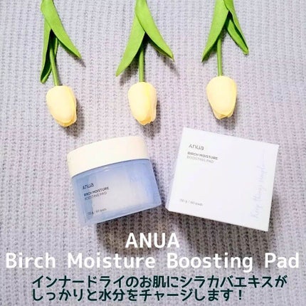 シラカバ 水分 ブースティング パッド/Anua/トナーパッドを使ったクチコミ(1枚目)
