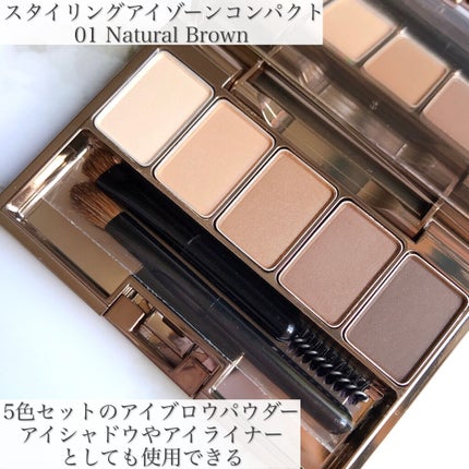 スタイリングアイゾーンコンパクト/LUNASOL/アイシャドウパレットを使ったクチコミ(5枚目)