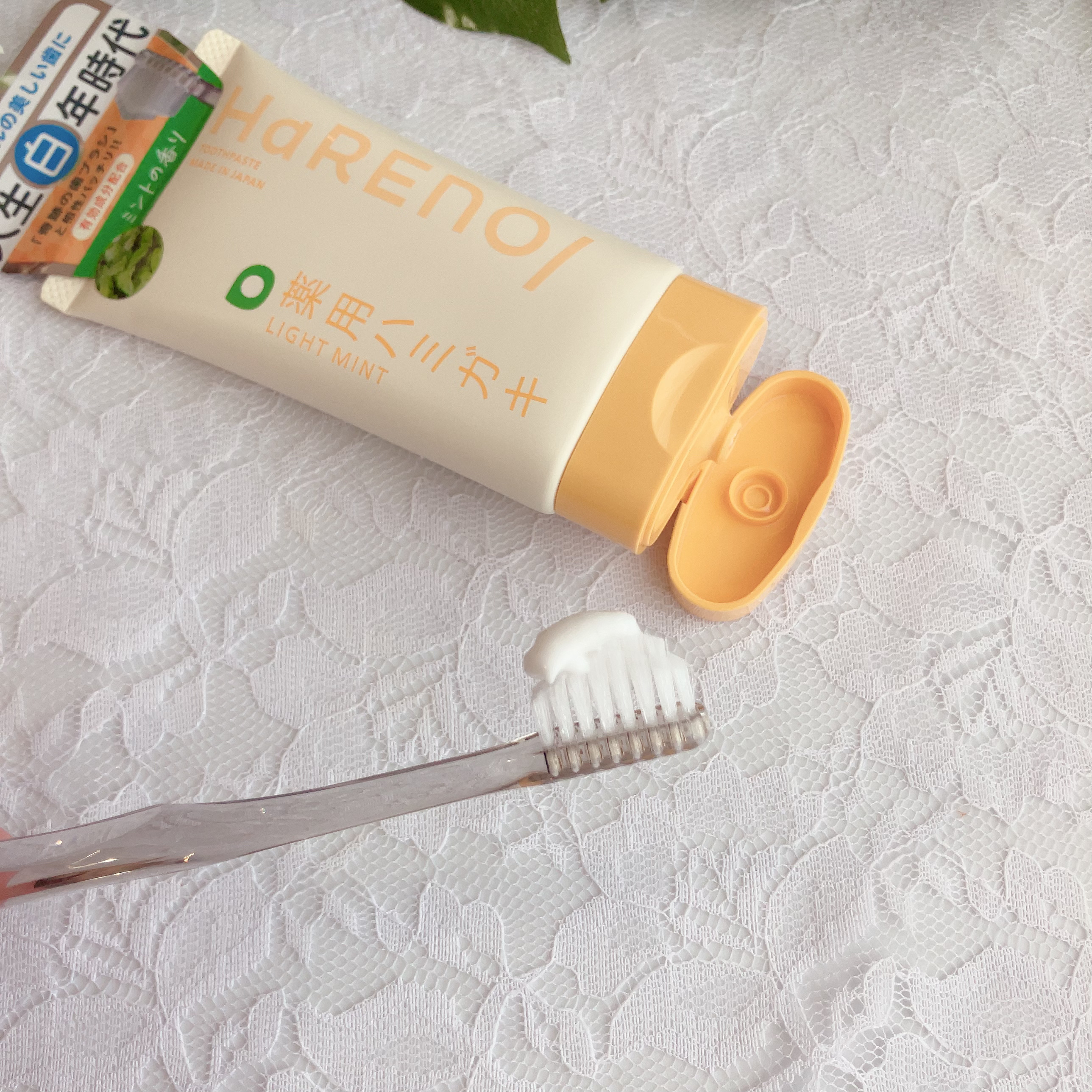 HaRENO 奇跡の歯ブラシ クリアブラック(ふつう)/HaRENO/歯ブラシを使ったクチコミ（3枚目）