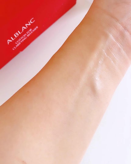 クラリファイイング リリーサー/ALBLANC/クレンジングウォーターを使ったクチコミ(6枚目)