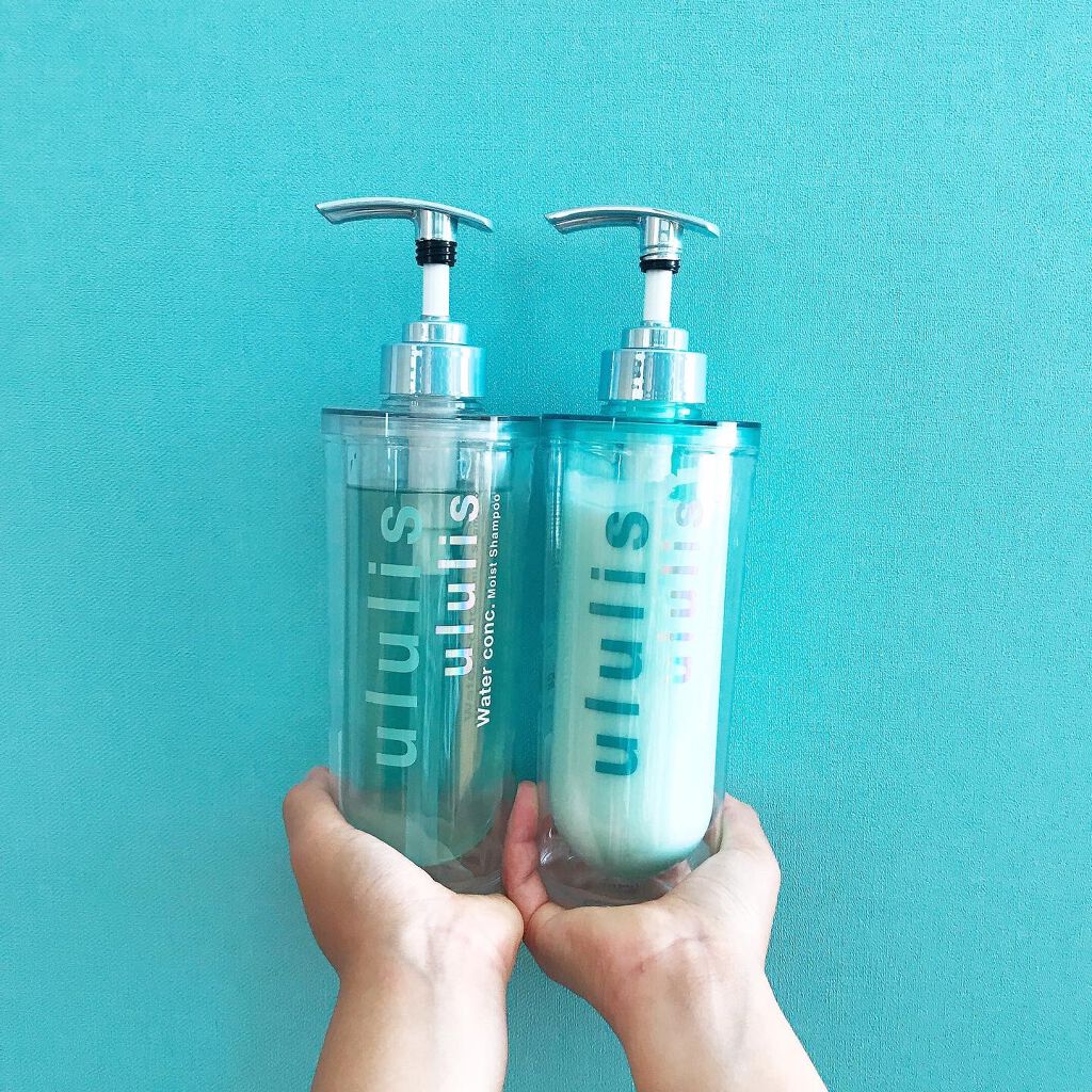 ウォーターコンク モイストシャンプー/ヘアトリートメント/ululis/市販シャンプーを使ったクチコミ(1枚目)