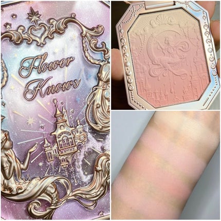 月光人魚 ジュエリーチークブラッシュ/FlowerKnows/パウダーチークを使ったクチコミ(7枚目)