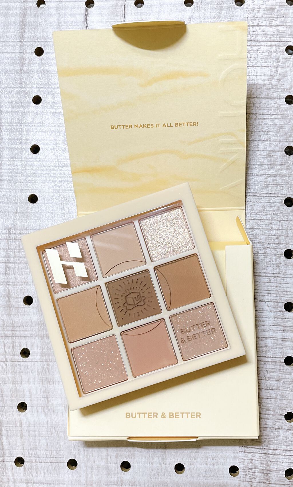 マイフェイブムードアイパレット 9カラー/HOLIKA HOLIKA/アイシャドウパレットを使ったクチコミ（1枚目）