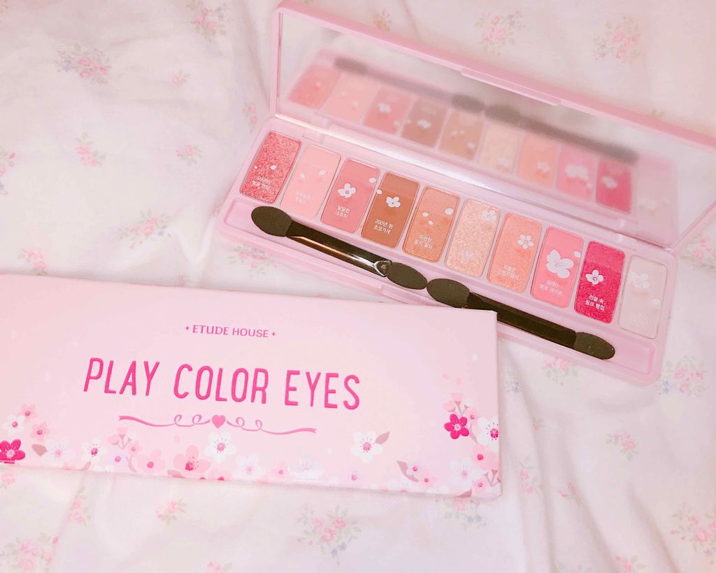 プレイカラー アイシャドウ/ETUDE/アイシャドウパレットを使ったクチコミ(1枚目)