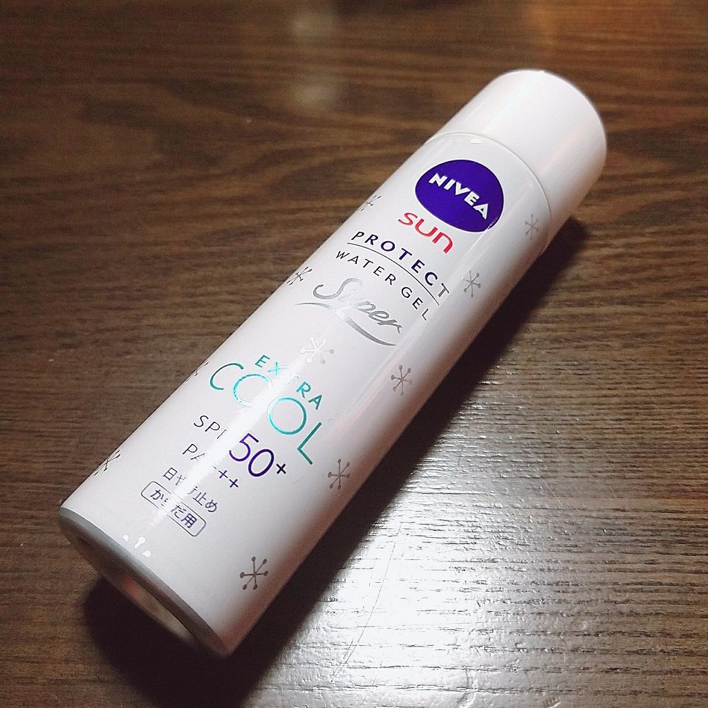 ニベアサン プロテクトウォータージェル SPF50+ エクストラクール/ニベア/日焼け止め・UVケアを使ったクチコミ(1枚目)