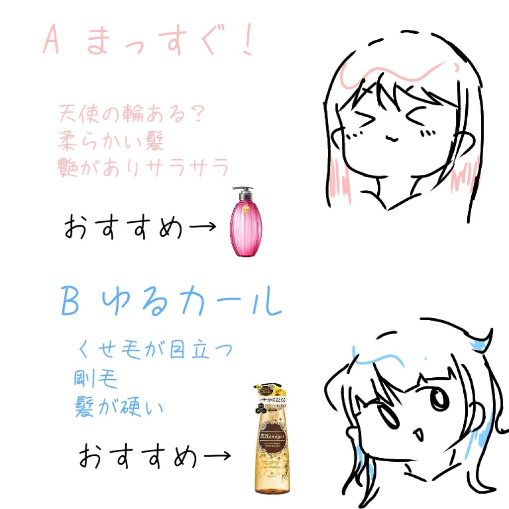 キューティクルケアシャンプー/コンディショナー <しっとりツヤ髪>/エッセンシャル/市販シャンプーを使ったクチコミ(2枚目)