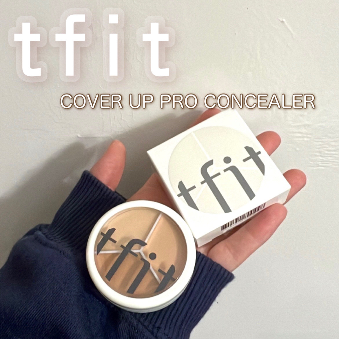 「TFIT」ベストセラー商品⁉️


「COVER UP PRO CONCEALER」



素敵なご提供有難うございます🙇‍♀️



この商品は、

▶トラブル、くすみを跡形もなくカバー


▶高濃縮バームタイプで優れた密着力、持続力