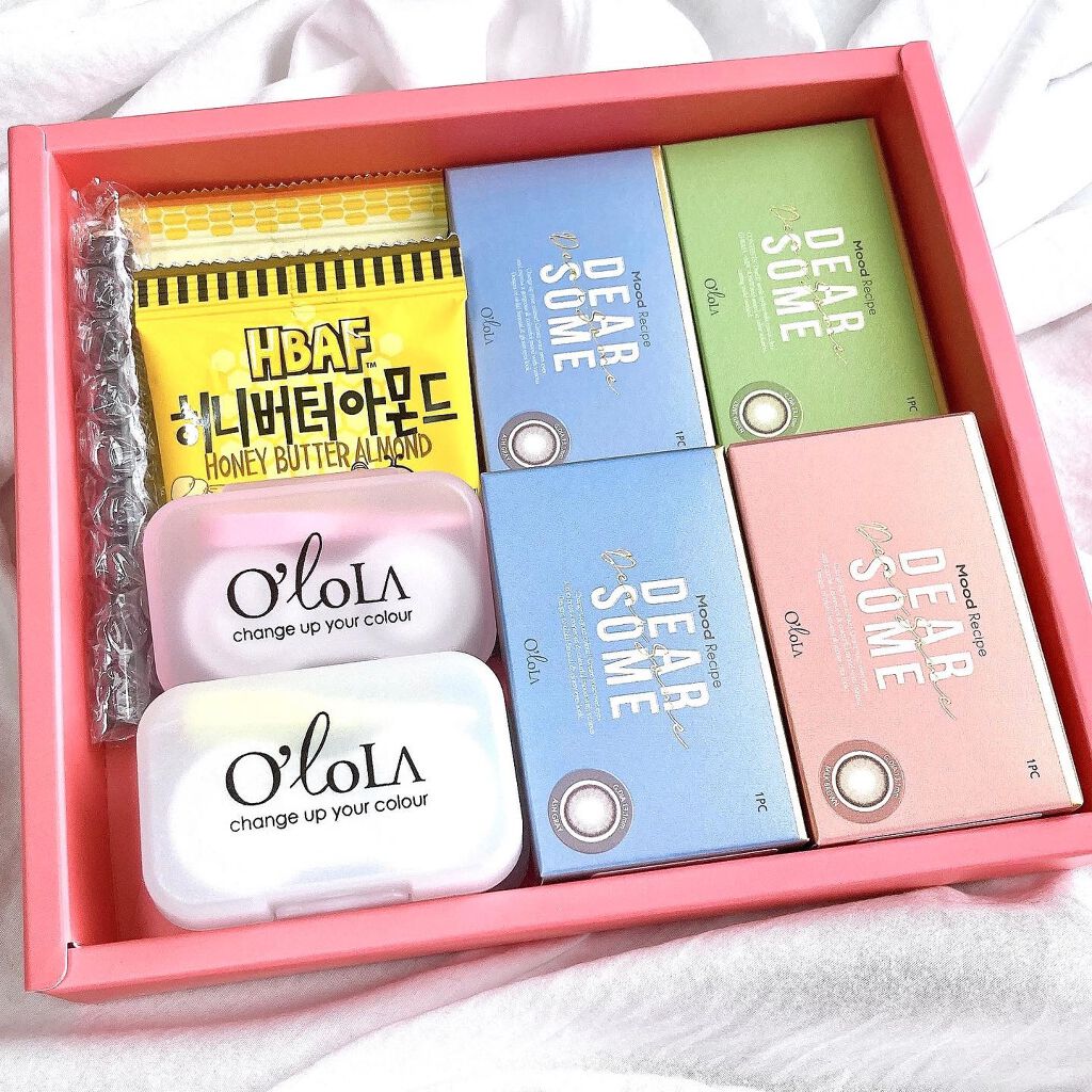 ディアサム(DearSome)/OLOLA/カラーコンタクトレンズを使ったクチコミ(4枚目)