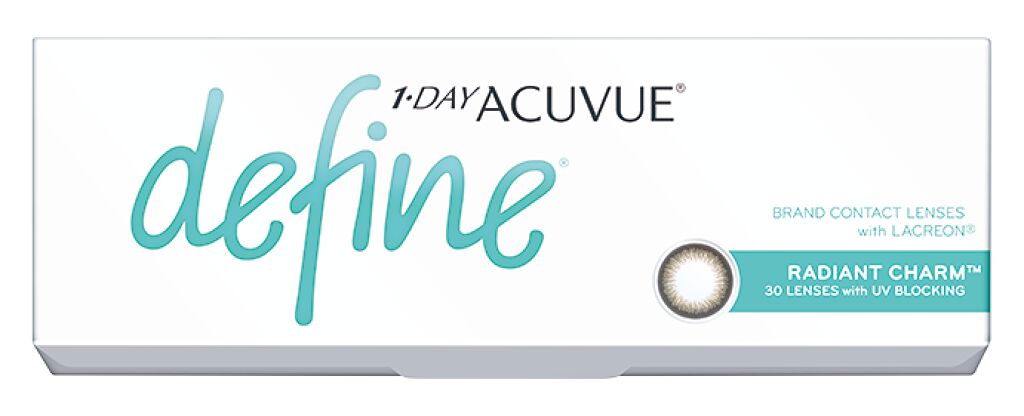 ワンデーアキュビュー®ディファイン®モイスト® ラディアント チャーム™