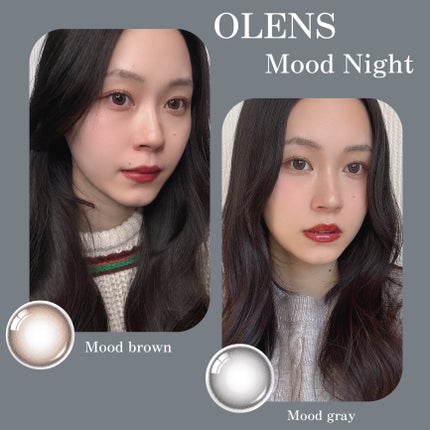 Moodnight 1day/OLENS/カラーコンタクトレンズを使ったクチコミ(3枚目)
