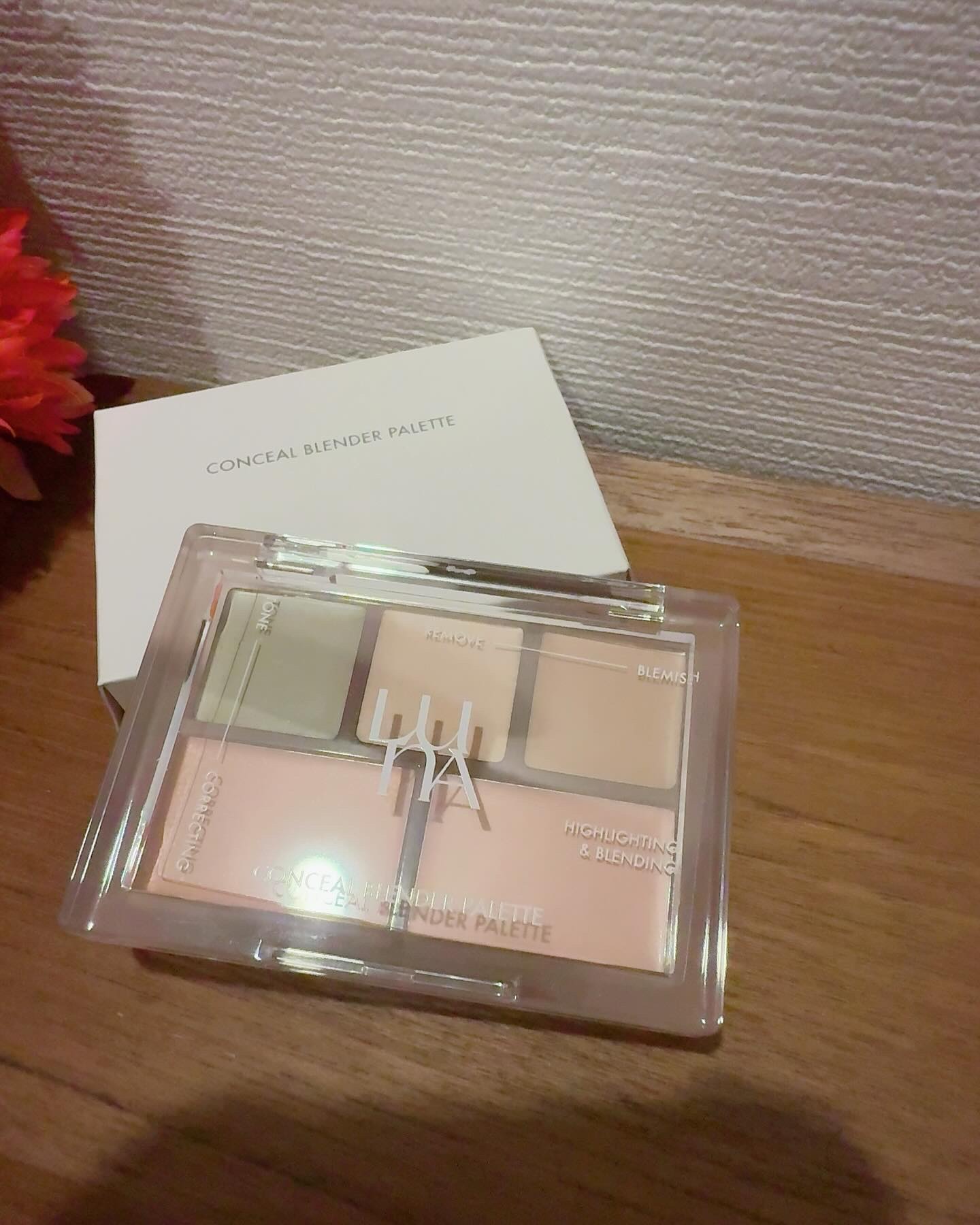 コンシールブレンダーパレット/LUNA/パレットコンシーラーを使ったクチコミ（2枚目）