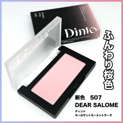 ブラーフィニシュブラッシャー/Dinto/パウダーチークを使ったクチコミ(1枚目)