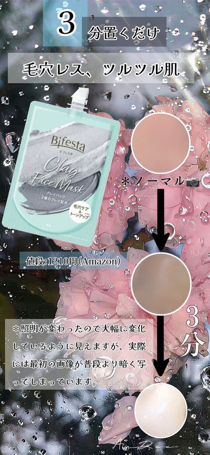 クレイパック/ビフェスタ/洗い流すパック・マスクを使ったクチコミ(1枚目)