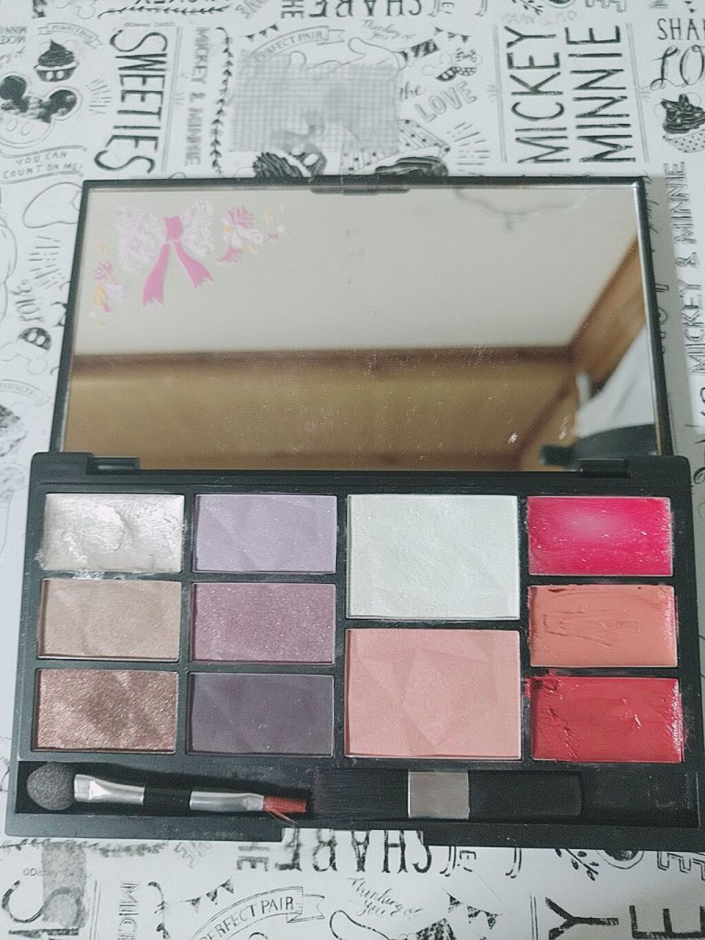 ディズニーマルチパレット/IT'S DEMO/メイクアップキットを使ったクチコミ(2枚目)