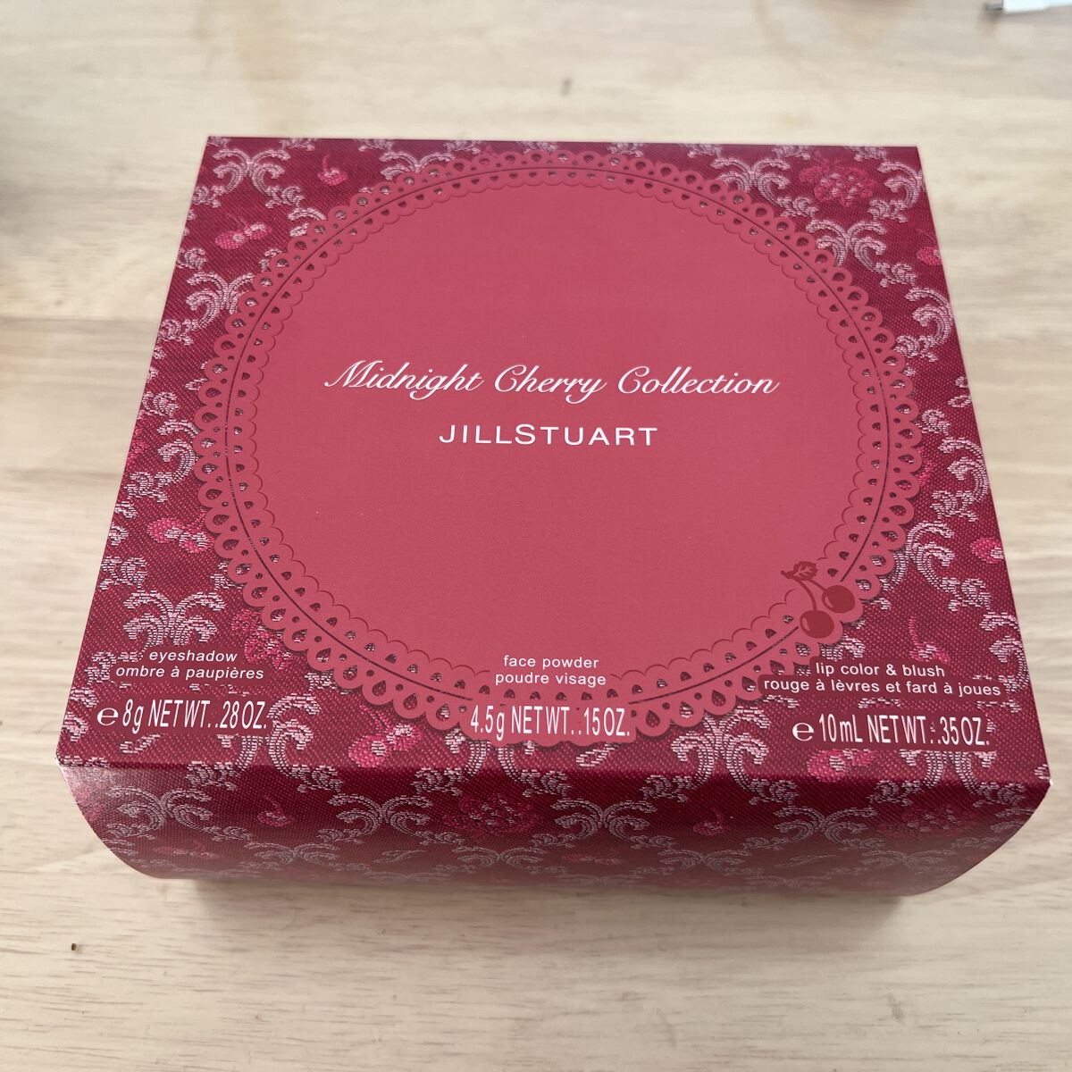 ジルスチュアート ミッドナイトチェリー コレクション/JILL STUART/メイクアップキットを使ったクチコミ（1枚目）