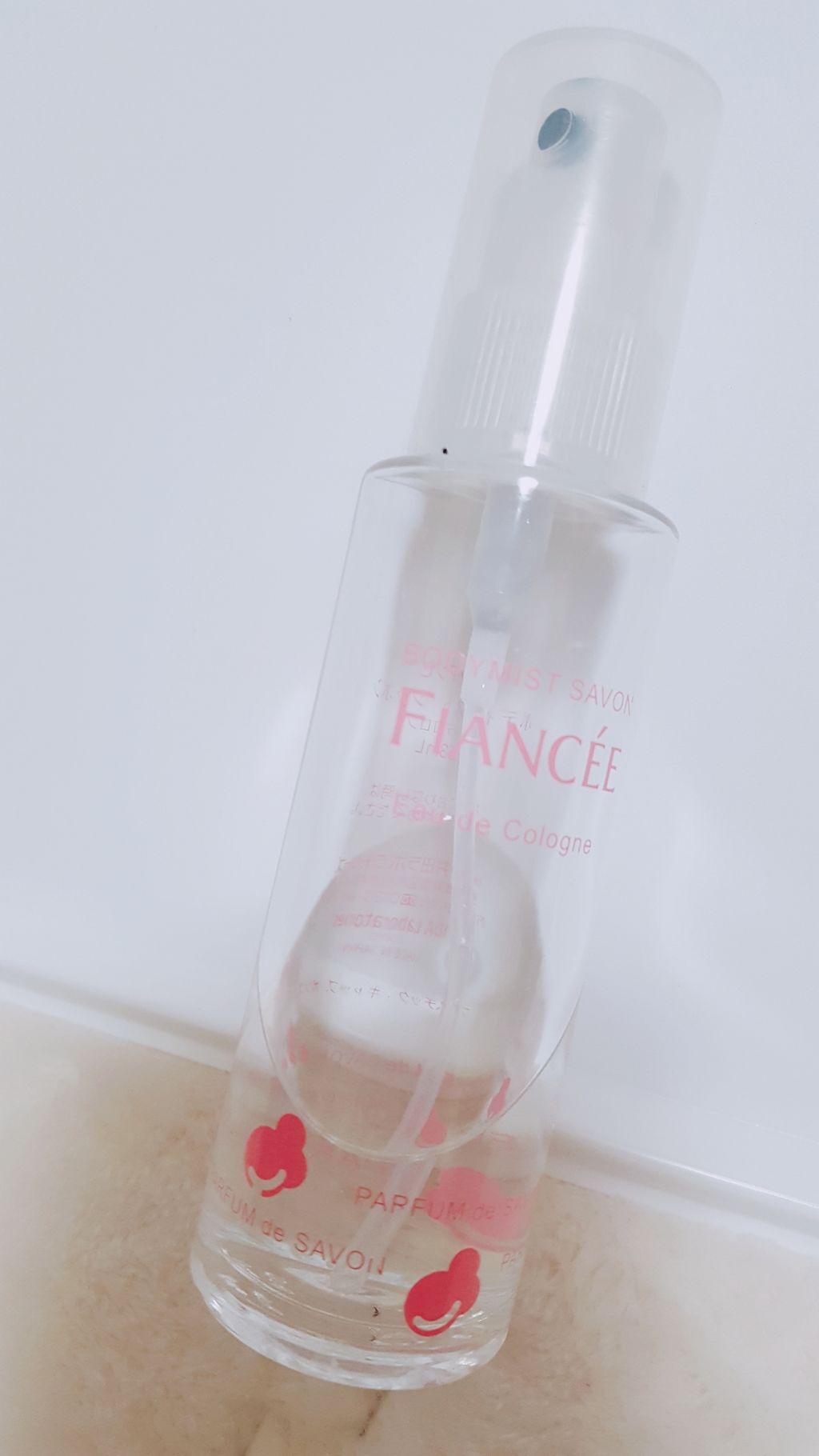 ボディミスト ピュアシャンプーの香り【パッケージリニューアル】/フィアンセ/香水(レディース)を使ったクチコミ(3枚目)