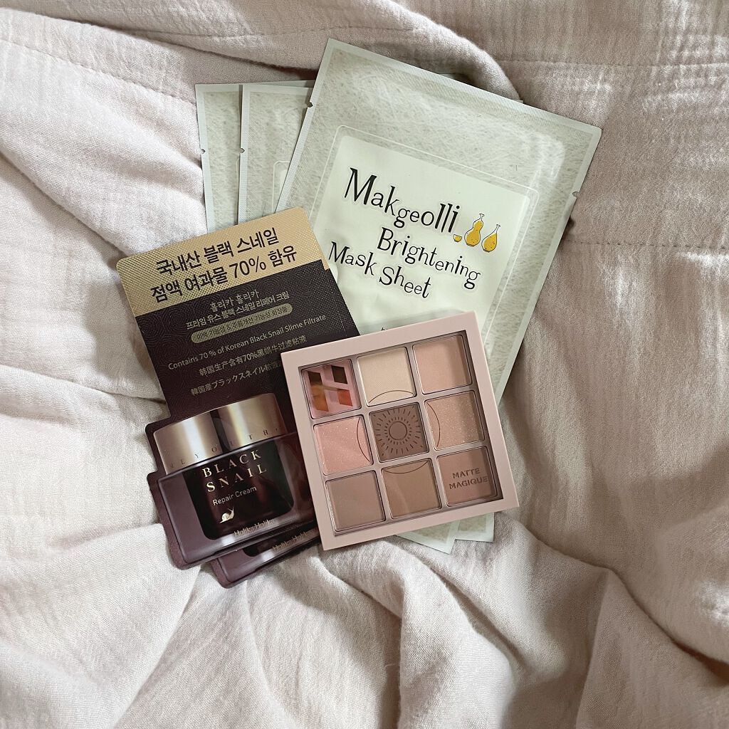 マイフェイブムードアイパレット 9カラー/HOLIKA HOLIKA/アイシャドウパレットを使ったクチコミ（2枚目）