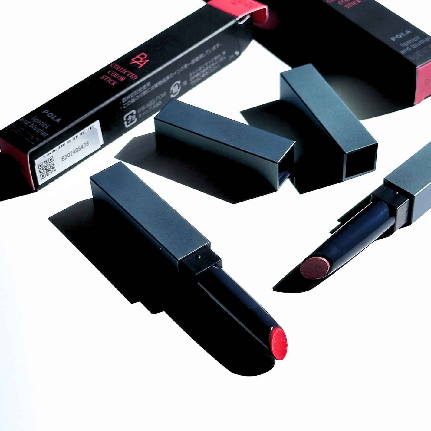 B.A カラーズ コレクティッド カラースティック リップカラー・ブラッシュ/B.A/口紅を使ったクチコミ(2枚目)