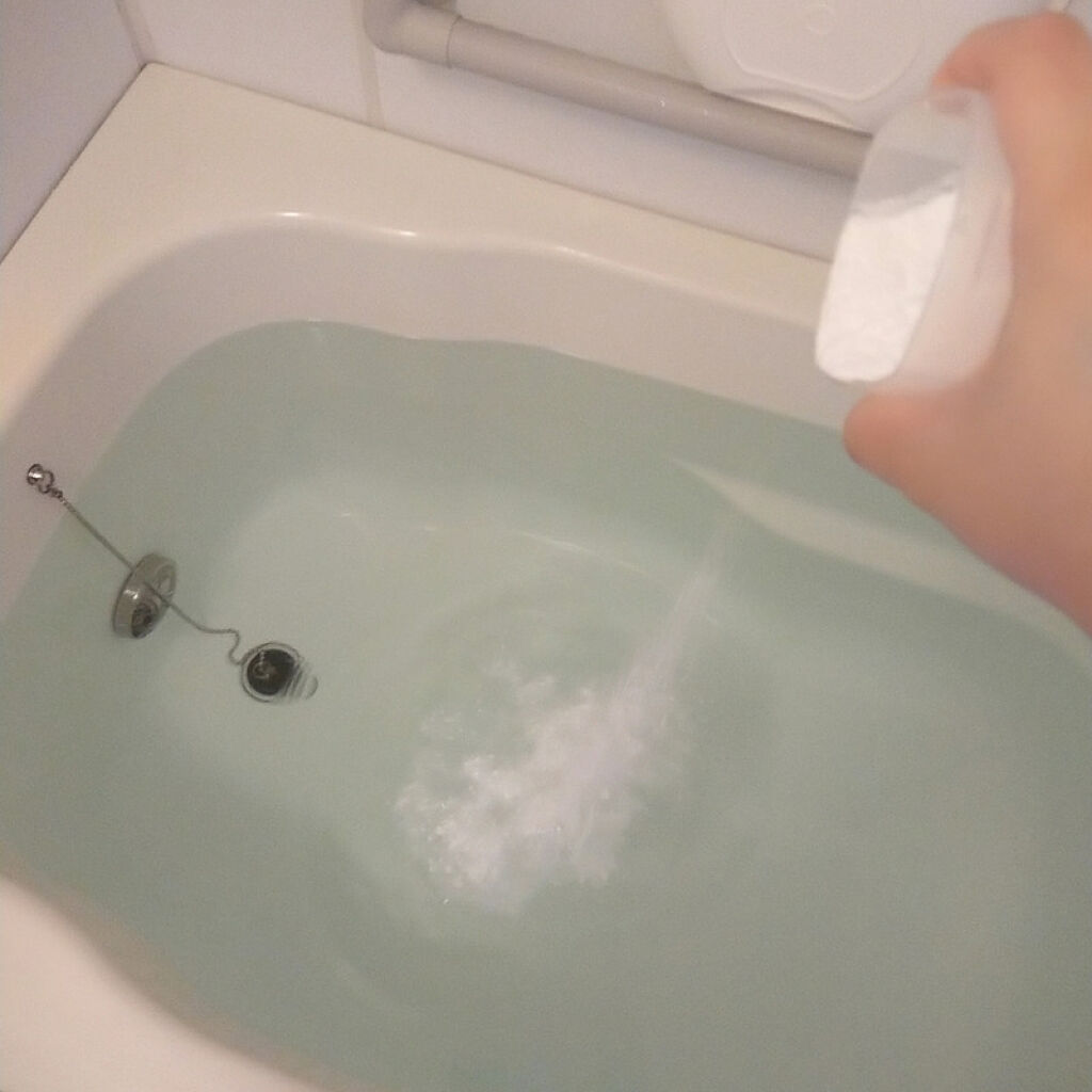 MIRAI beauty バスパウダー/花王/炭酸系入浴剤を使ったクチコミ（2枚目）