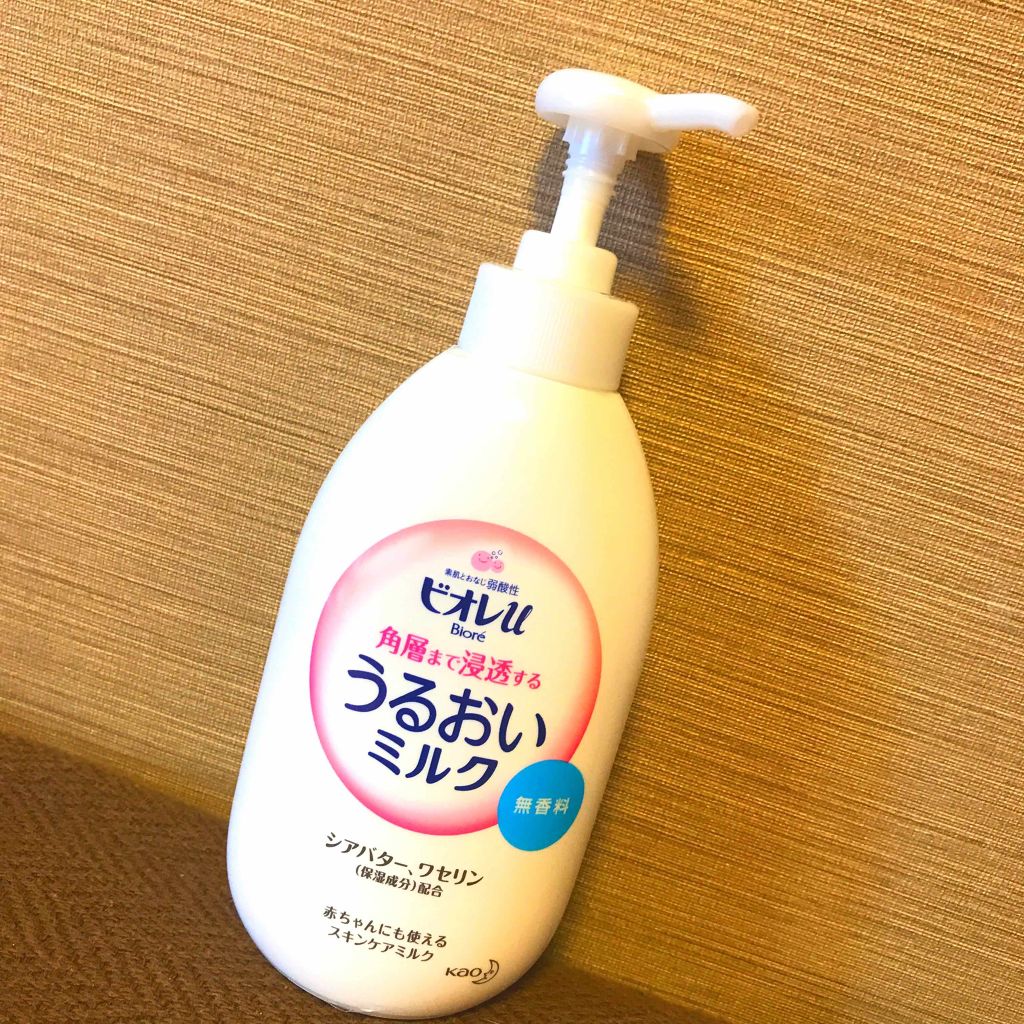 角層まで浸透する うるおいミルク 無香料/ビオレu/ボディミルクを使ったクチコミ(1枚目)
