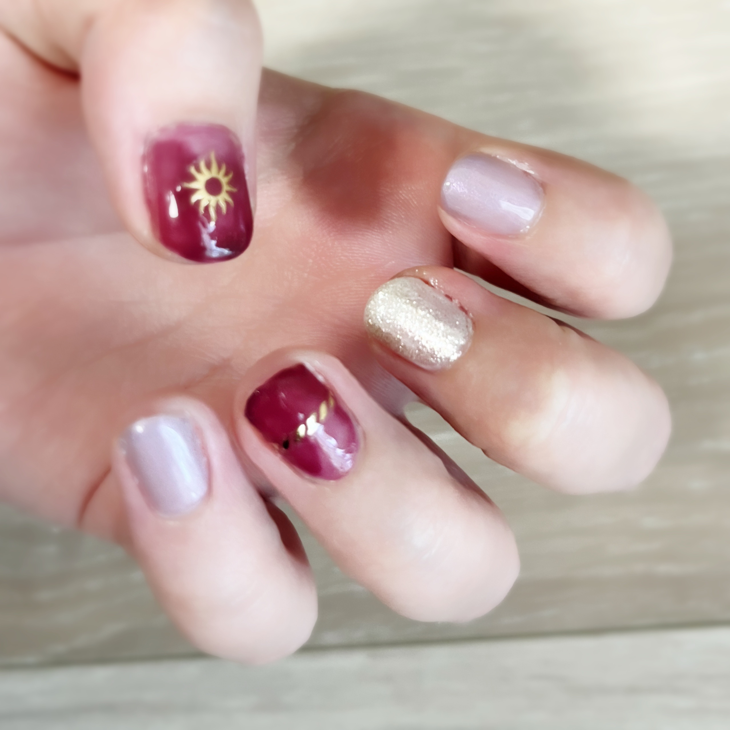 カラフルネイルズ/キャンメイク/マニキュアを使ったクチコミ（1枚目）