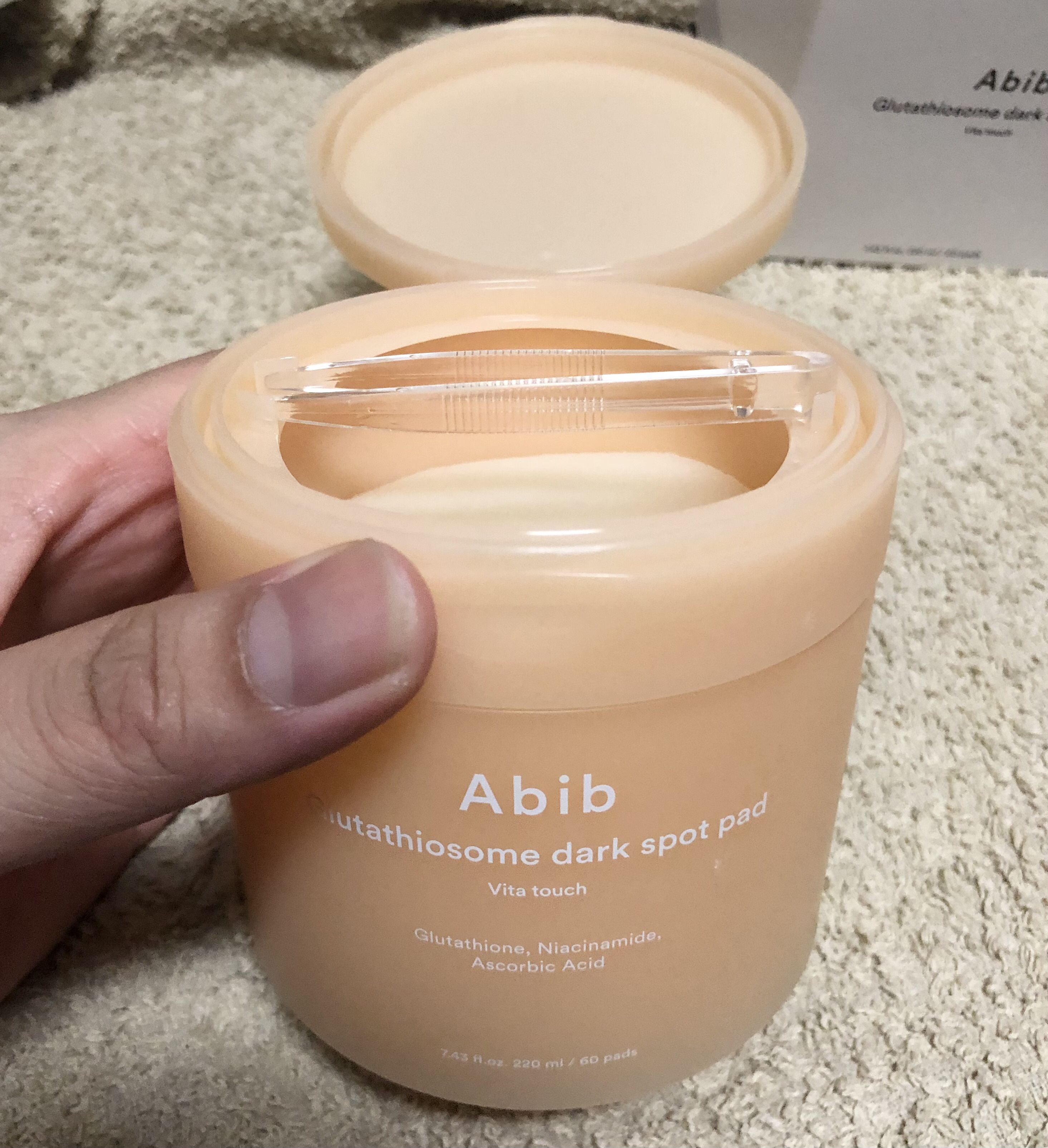 アビブ　グルタチオンソームダークスポットセラムビタドロップ/Abib /美容液を使ったクチコミ（2枚目）