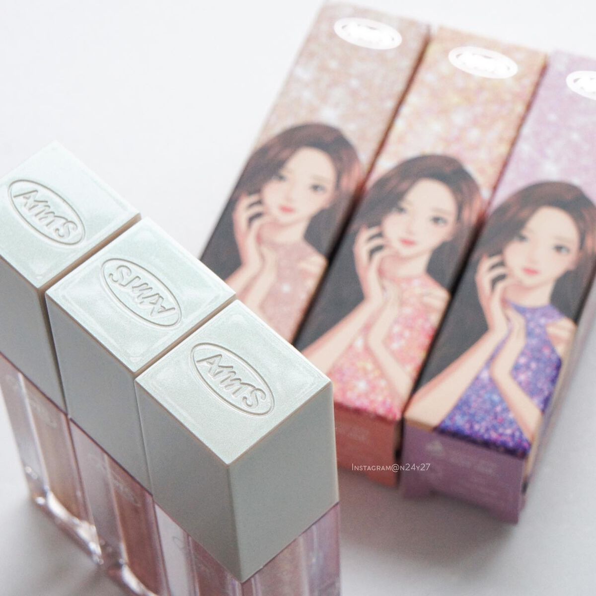 グリッターリキッドアイシャドウ/all my things/グリッターを使ったクチコミ（3枚目）