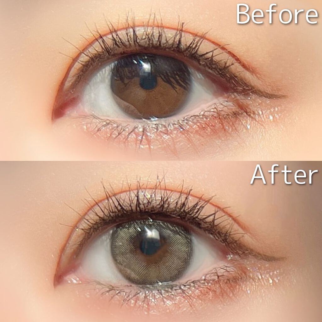 ディアサム(DearSome)/OLOLA/カラーコンタクトレンズを使ったクチコミ(8枚目)