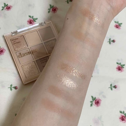 シャドウパレット/dasique/アイシャドウパレットを使ったクチコミ(2枚目)