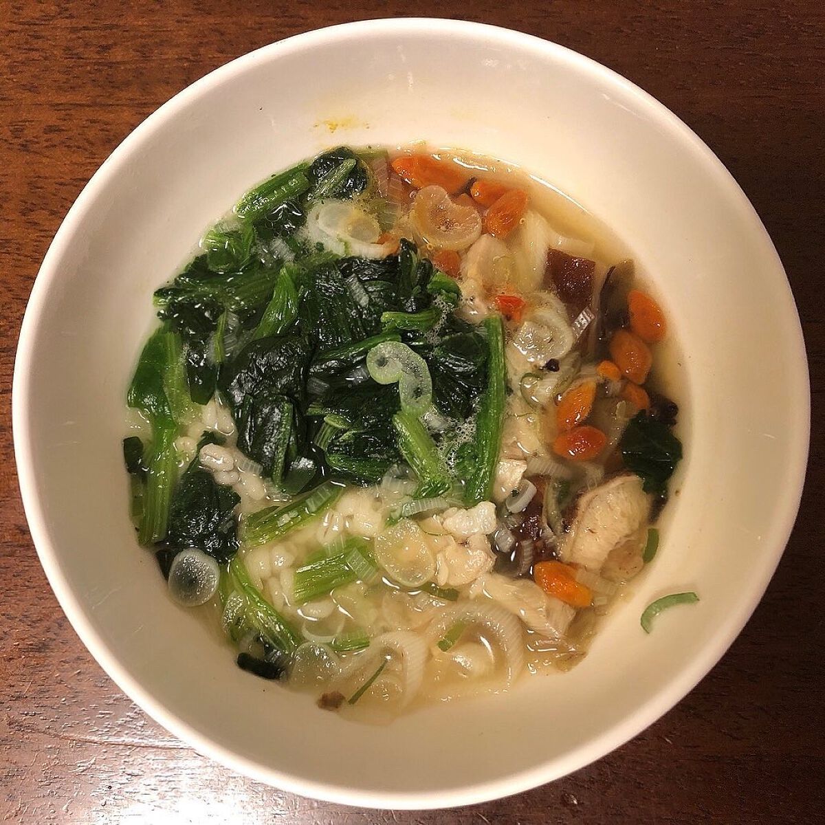 もち麦スープ/ラコックマルシェ/低糖質食品を使ったクチコミ（3枚目）