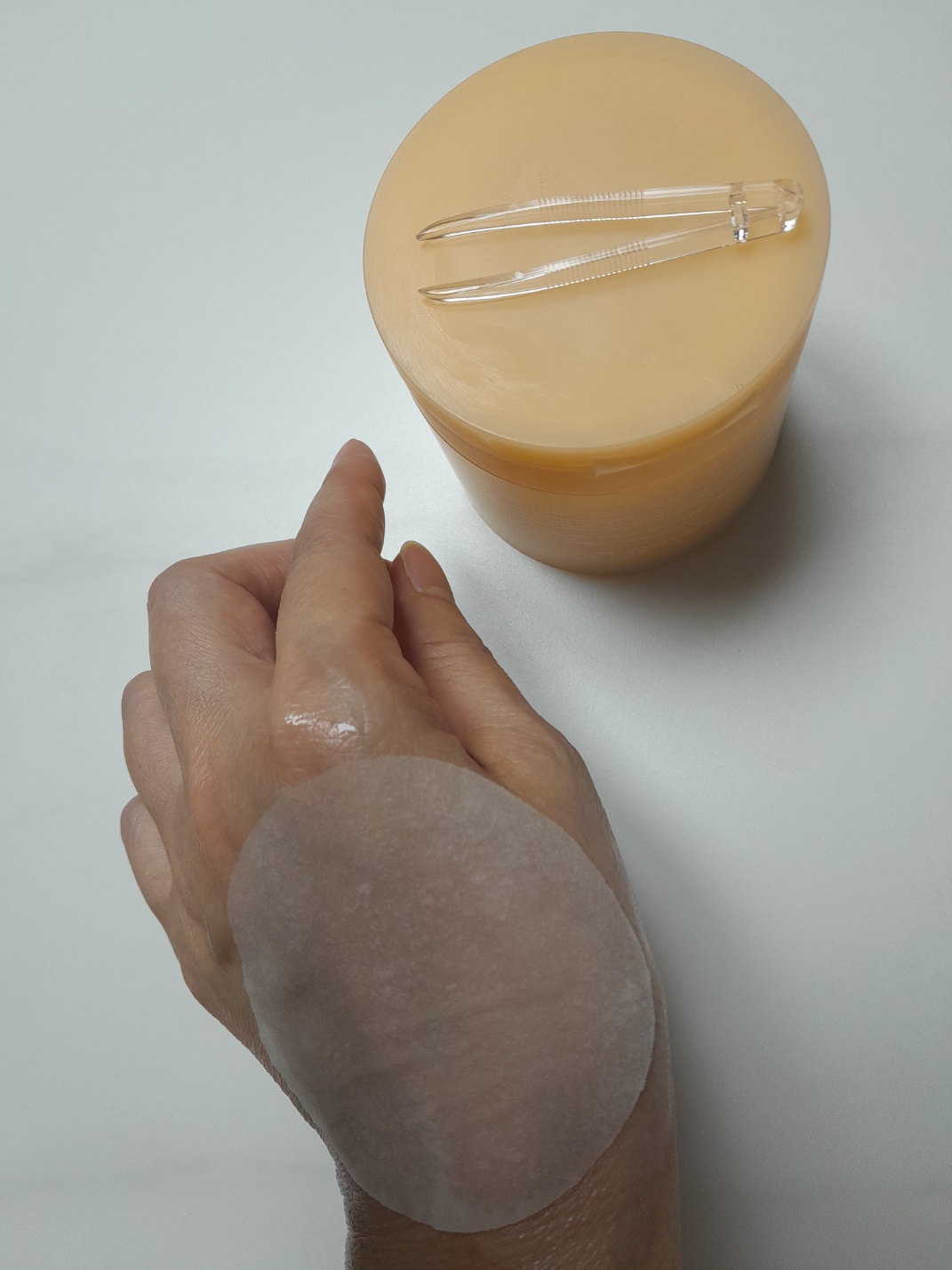 弱酸性pHシートマスク  グルタチオンソームフィット/Abib /シートマスク・パックを使ったクチコミ（3枚目）