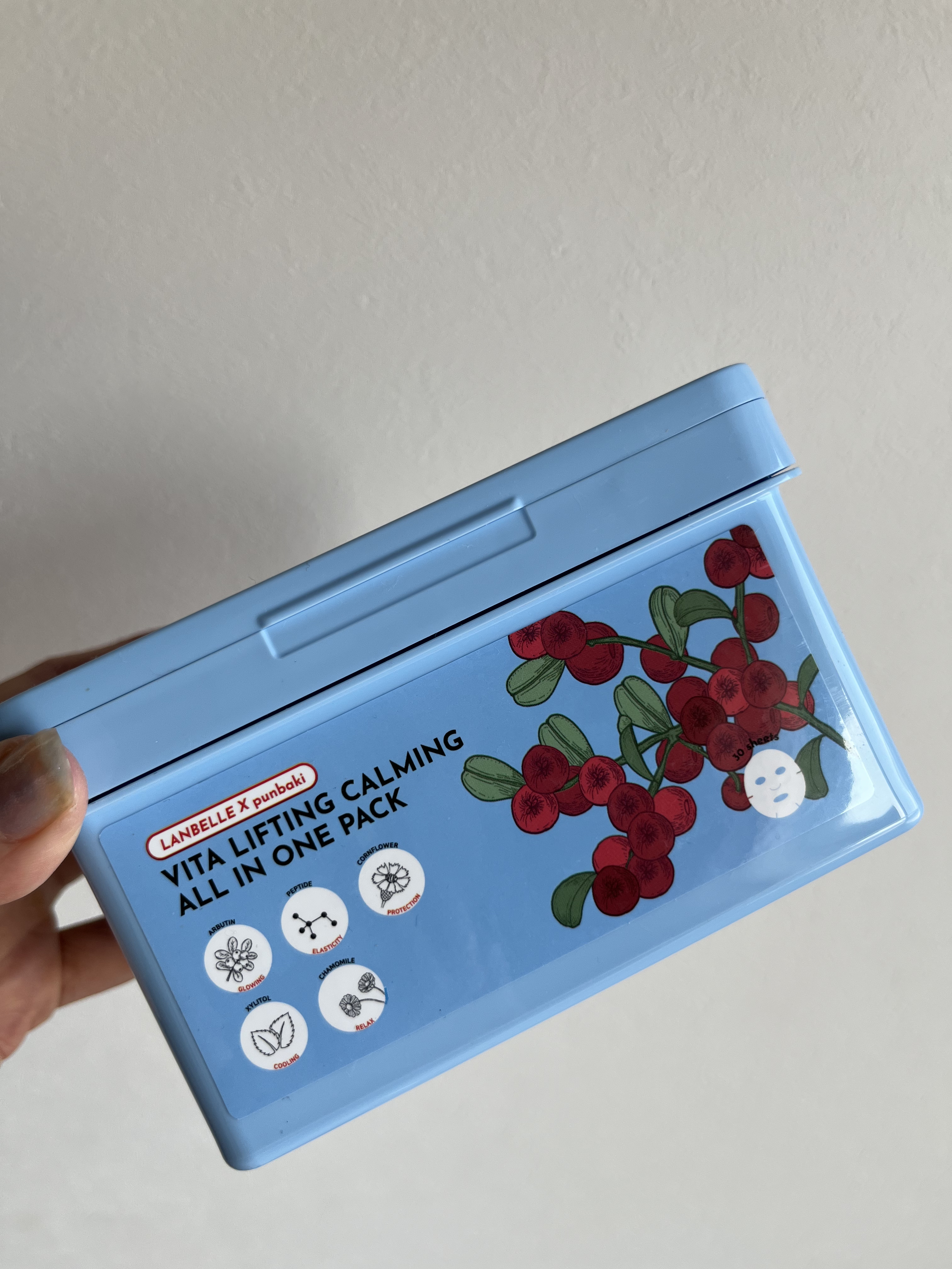 LANBELLE ビタリフティングカミングオールインワンパックのクチコミ「こんにちは😃
コロン💕です

#使い切りスキンケア

LANBELLE
ビタリフティングカミン.....」（2枚目）