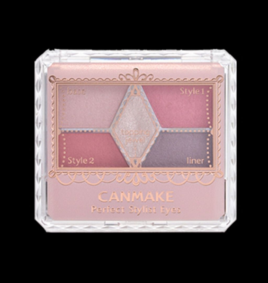 【旧品】パーフェクトスタイリストアイズ/キャンメイク/アイシャドウパレットを使ったクチコミ(1枚目)