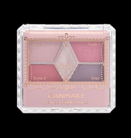 【旧品】パーフェクトスタイリストアイズ/キャンメイク/アイシャドウパレットを使ったクチコミ(1枚目)