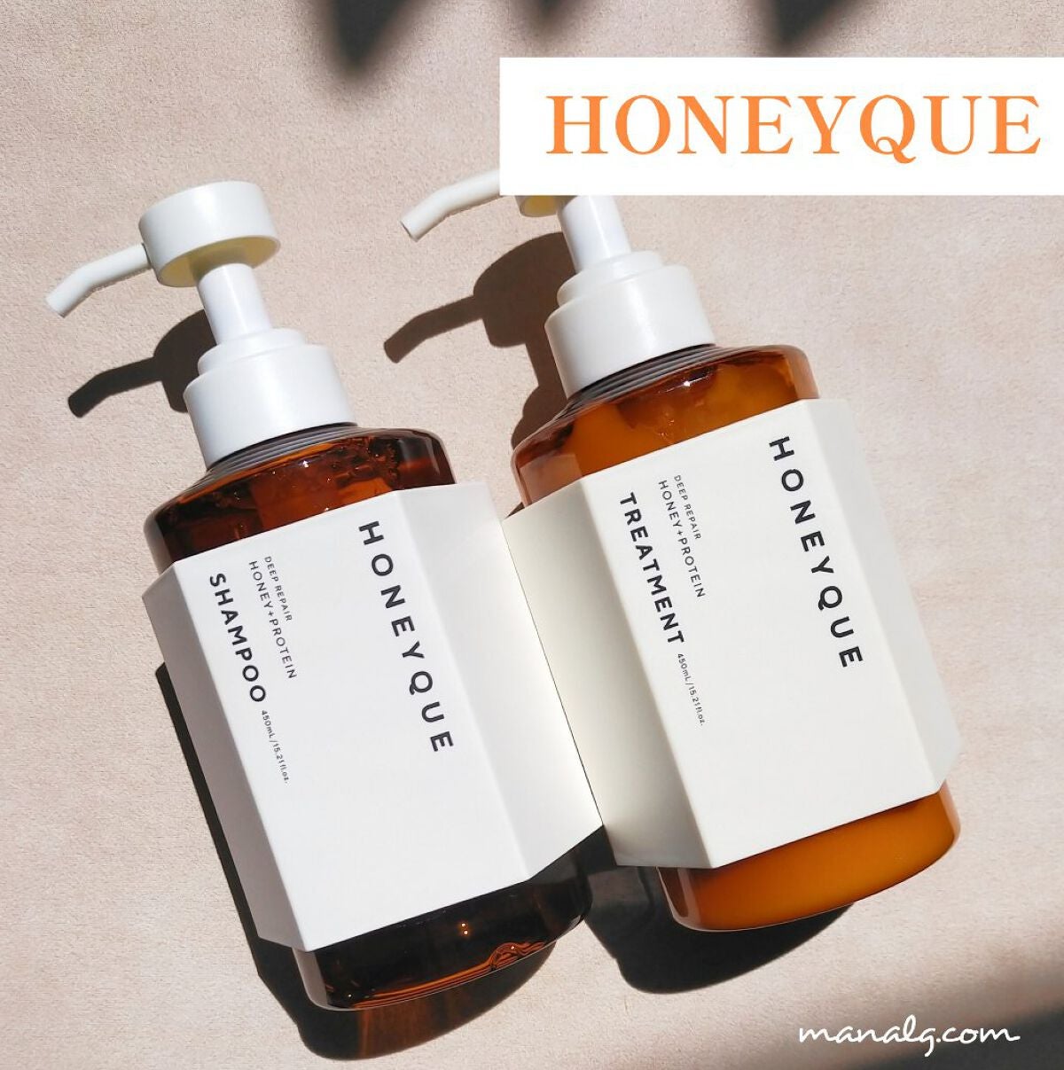 ディープリペア シャンプー モイスト/ヘアトリートメント モイスト/ハニーク/市販シャンプーを使ったクチコミ(1枚目)