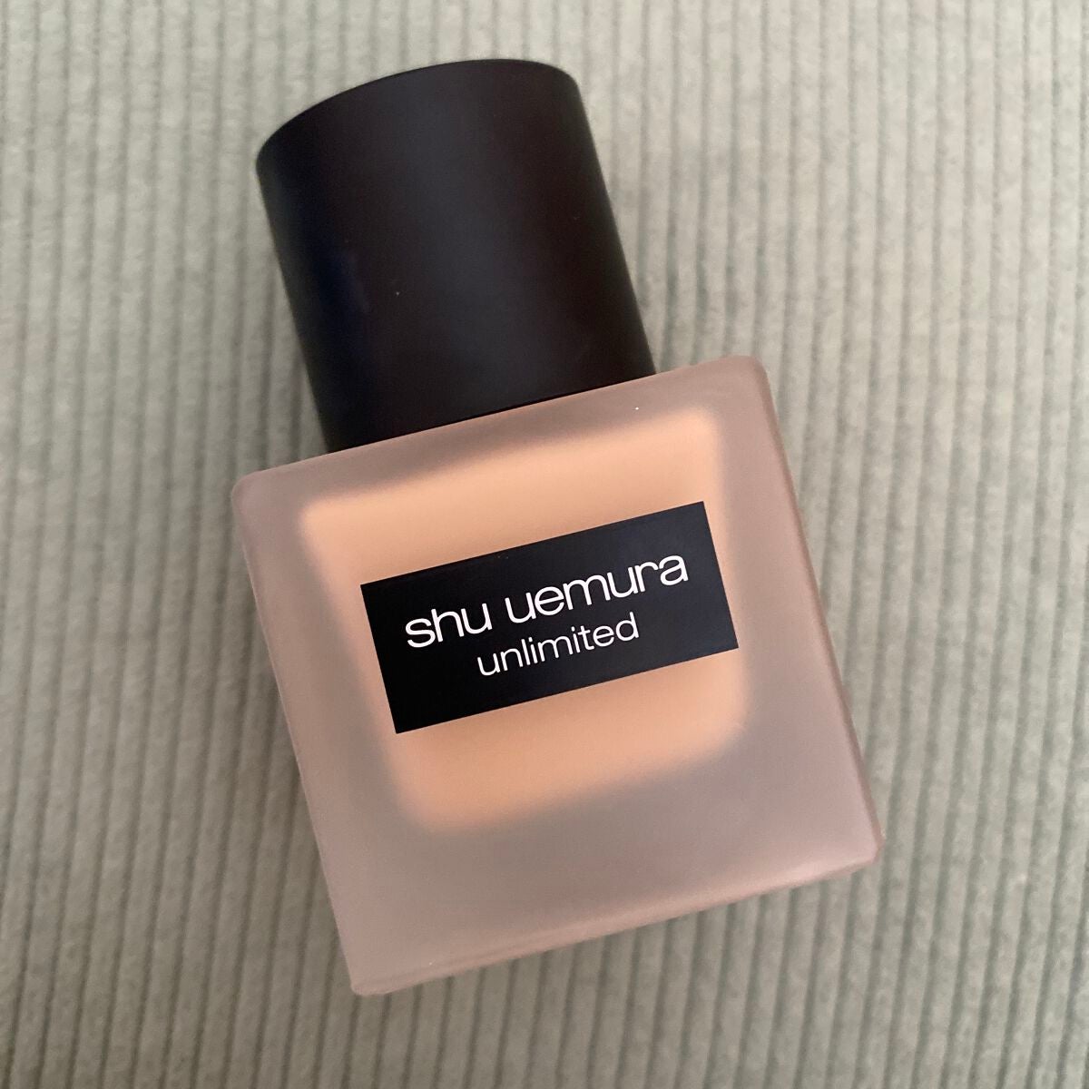 (旧)アンリミテッド ラスティング フルイド/shu uemura/リキッドファンデーションを使ったクチコミ(1枚目)