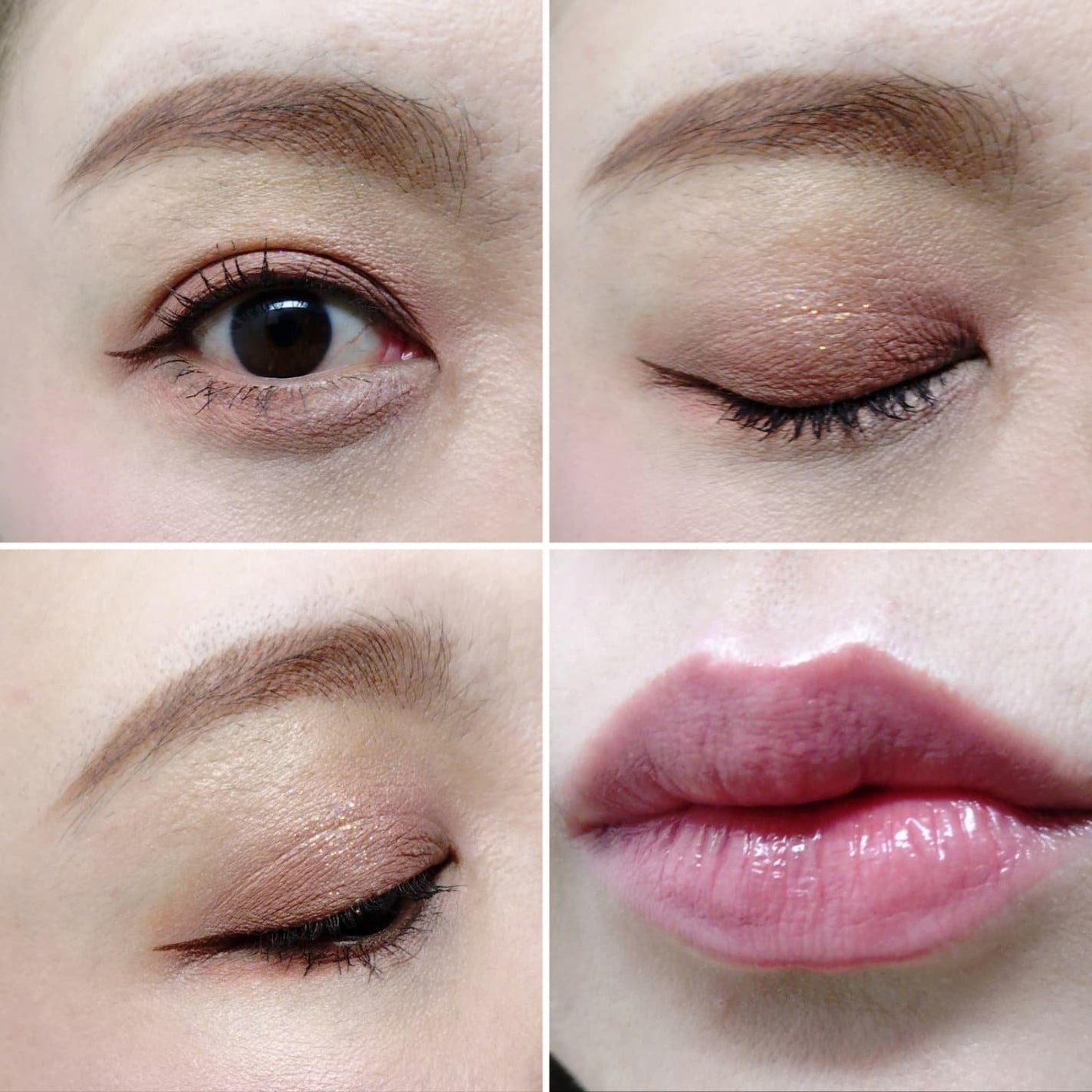 4色アイシャドウパレット/MOKA Japan cosmetics/アイシャドウパレットを使ったクチコミ(2枚目)