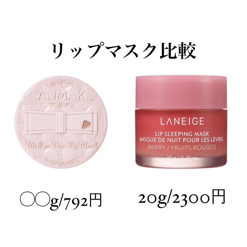 メロウデューリップマスク/キャンメイク/リップマスクを使ったクチコミ（1枚目）