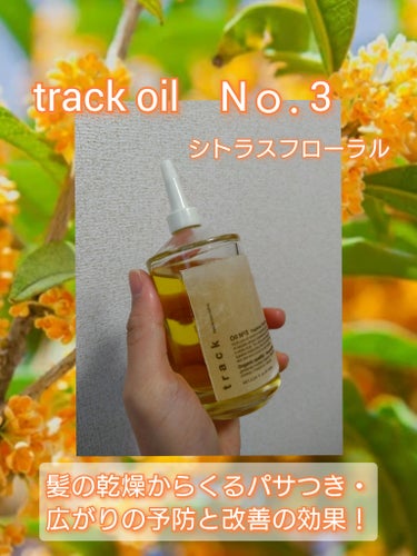 トラック オイル No3/track/ヘアオイルを使ったクチコミ（2枚目）