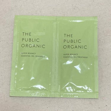 スーパーバウンシー DM シャンプー／DM ヘア トリートメント/THE PUBLIC ORGANIC/シャンプー・コンディショナーを使ったクチコミ（1枚目）